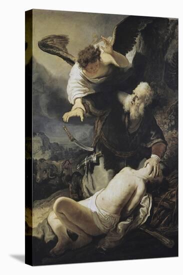 The Sacrifice of Isaac-Rembrandt van Rijn-Stretched Canvas