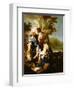 The Sacrifice of Isaac-Johann Liss-Framed Giclee Print