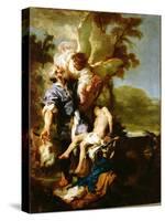 The Sacrifice of Isaac-Johann Liss-Stretched Canvas