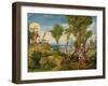 The Sacrifice of Isaac-Herri Met De Bles-Framed Giclee Print