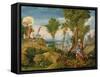 The Sacrifice of Isaac-Herri Met De Bles-Framed Stretched Canvas