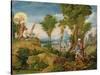 The Sacrifice of Isaac-Herri Met De Bles-Stretched Canvas