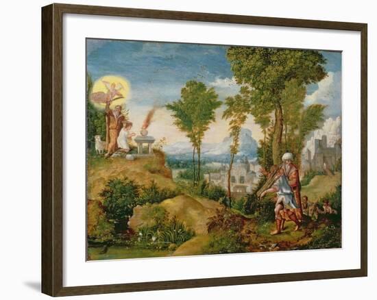 The Sacrifice of Isaac-Herri Met De Bles-Framed Giclee Print