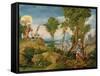 The Sacrifice of Isaac-Herri Met De Bles-Framed Stretched Canvas