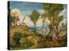 The Sacrifice of Isaac-Herri Met De Bles-Stretched Canvas