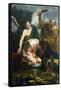 The Sacrifice of Isaac-Jacob Jordaens-Framed Stretched Canvas