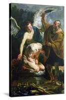 The Sacrifice of Isaac-Jacob Jordaens-Stretched Canvas