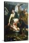 The Sacrifice of Isaac-Jacob Jordaens-Stretched Canvas