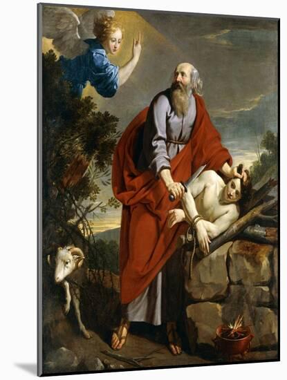 The Sacrifice of Isaac-Philippe De Champaigne-Mounted Giclee Print