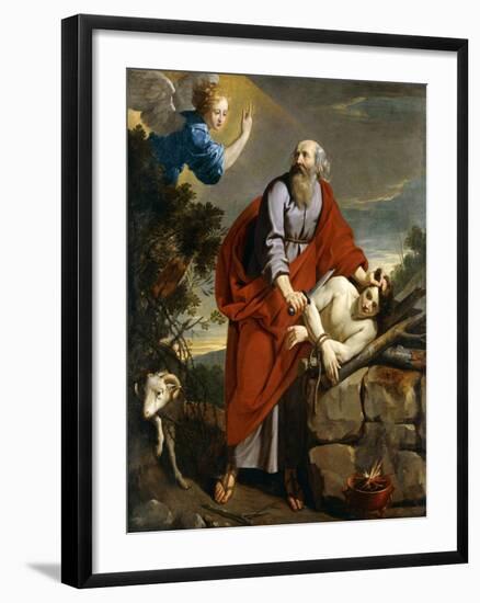 The Sacrifice of Isaac-Philippe De Champaigne-Framed Giclee Print