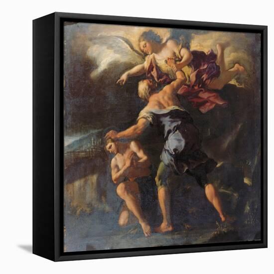 The Sacrifice of Isaac-Paolo Di Matteis-Framed Stretched Canvas