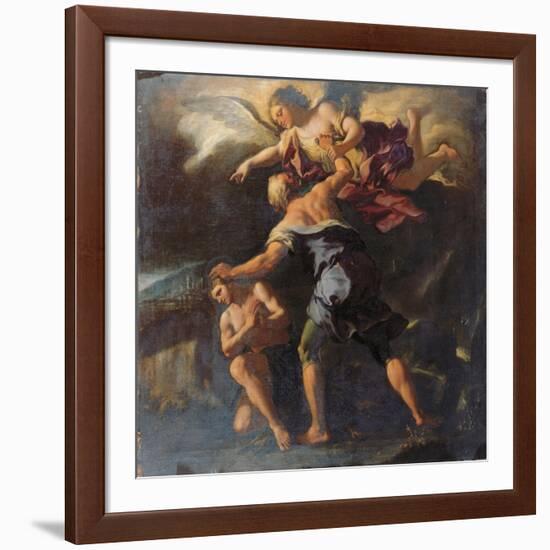 The Sacrifice of Isaac-Paolo Di Matteis-Framed Giclee Print