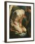 The Sacrifice of Isaac-Jacob Jordaens-Framed Giclee Print