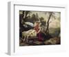 The Sacrifice of Isaac-Laurent de La Hyre-Framed Giclee Print