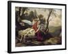 The Sacrifice of Isaac-Laurent de La Hyre-Framed Giclee Print