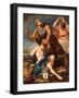 The Sacrifice of Isaac-Giovanni Battista Pittoni-Framed Giclee Print