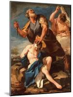 The Sacrifice of Isaac-Giovanni Battista Pittoni-Mounted Giclee Print