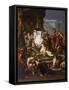 The Sacrifice of Jephthah-Giovan Battista Pittoni-Framed Stretched Canvas