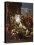 The Sacrifice of Jephthah-Giovan Battista Pittoni-Stretched Canvas