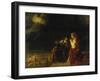 The Sacrifice of Manoah, 1641-Rembrandt van Rijn-Framed Giclee Print