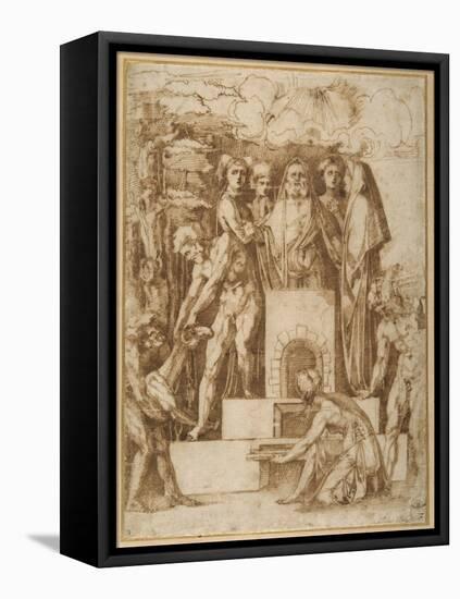 The Sacrifice of Noah-Baccio Bandinelli-Framed Stretched Canvas