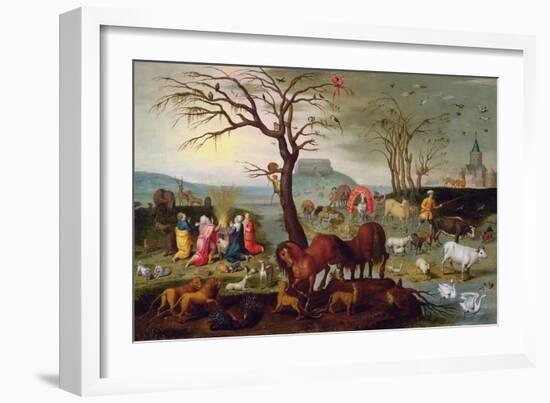 The Sacrifice of Noah-Jacob Bouttats-Framed Giclee Print
