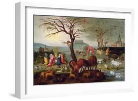 The Sacrifice of Noah-Jacob Bouttats-Framed Giclee Print