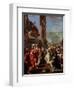 The Sacrifice of Polyxena, 1730s-Giovanni Battista Pittoni-Framed Giclee Print