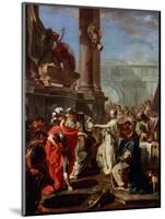 The Sacrifice of Polyxena, 1730s-Giovanni Battista Pittoni-Mounted Giclee Print