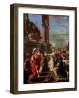 The Sacrifice of Polyxena, 1730s-Giovanni Battista Pittoni-Framed Giclee Print
