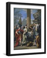 The Sacrifice of Polyxena-Giovan Battista Pittoni-Framed Giclee Print