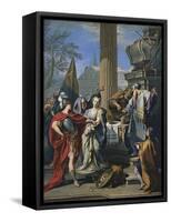 The Sacrifice of Polyxena-Giovan Battista Pittoni-Framed Stretched Canvas
