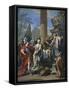 The Sacrifice of Polyxena-Giovan Battista Pittoni-Framed Stretched Canvas