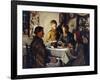 The Saffron Cake, 1920 (Oil on Canvas)-Stanhope Alexander Forbes-Framed Giclee Print