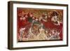 The Saffron-Gatherer Fresco from Minoan Royal Palace, Knossos, Crete. c15th century BC-Unknown-Framed Giclee Print