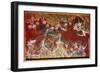 The Saffron-Gatherer Fresco from Minoan Royal Palace, Knossos, Crete. c15th century BC-Unknown-Framed Giclee Print