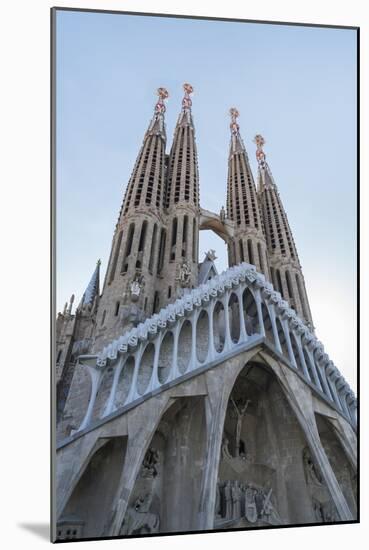 The Sagrada Familia, UNESCO World Heritage Site, Barcelona, Catalonia, Spain, Europe-Angelo Cavalli-Mounted Photographic Print