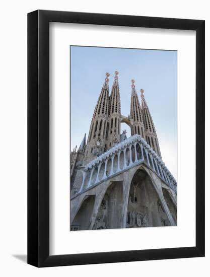 The Sagrada Familia, UNESCO World Heritage Site, Barcelona, Catalonia, Spain, Europe-Angelo Cavalli-Framed Photographic Print