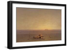 The Sahara Or, the Desert, 1867-Gustave Guillaumet-Framed Giclee Print