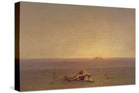 The Sahara Or, the Desert, 1867-Gustave Guillaumet-Stretched Canvas