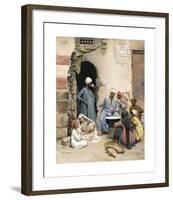 The Sahleb Vendor-Ludwig Deutsch-Framed Premium Giclee Print