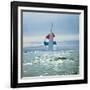 The Sailboat Nefertiti Competing in the America's Cup Trials-George Silk-Framed Photographic Print