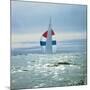 The Sailboat Nefertiti Competing in the America's Cup Trials-George Silk-Mounted Photographic Print