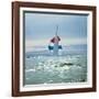 The Sailboat Nefertiti Competing in the America's Cup Trials-George Silk-Framed Photographic Print