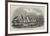 The Sailing Match Off Greenwich-null-Framed Giclee Print