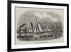 The Sailing Match Off Greenwich-null-Framed Giclee Print