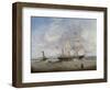 The Sailing Ship 'Anne' Leaving the River Tyne, 1859-John Scott-Framed Giclee Print