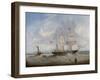 The Sailing Ship 'Anne' Leaving the River Tyne, 1859-John Scott-Framed Giclee Print