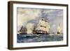 The Sailing Training Squadron, 1899-Charles Edward Dixon-Framed Giclee Print