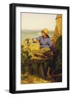 The Sailor, 1874-Carl Bloch-Framed Giclee Print